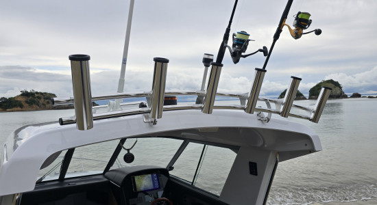Stainless steel folding rod racks | Haines Hunter HQ