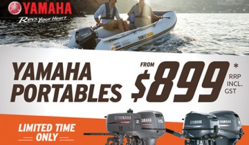 Save on Yamaha Portable Outboards | Haines Hunter HQ