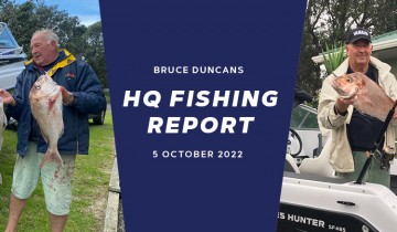 HQ Fishing Report with Captain Swish | Oct 2022 | Haines Hunter HQ