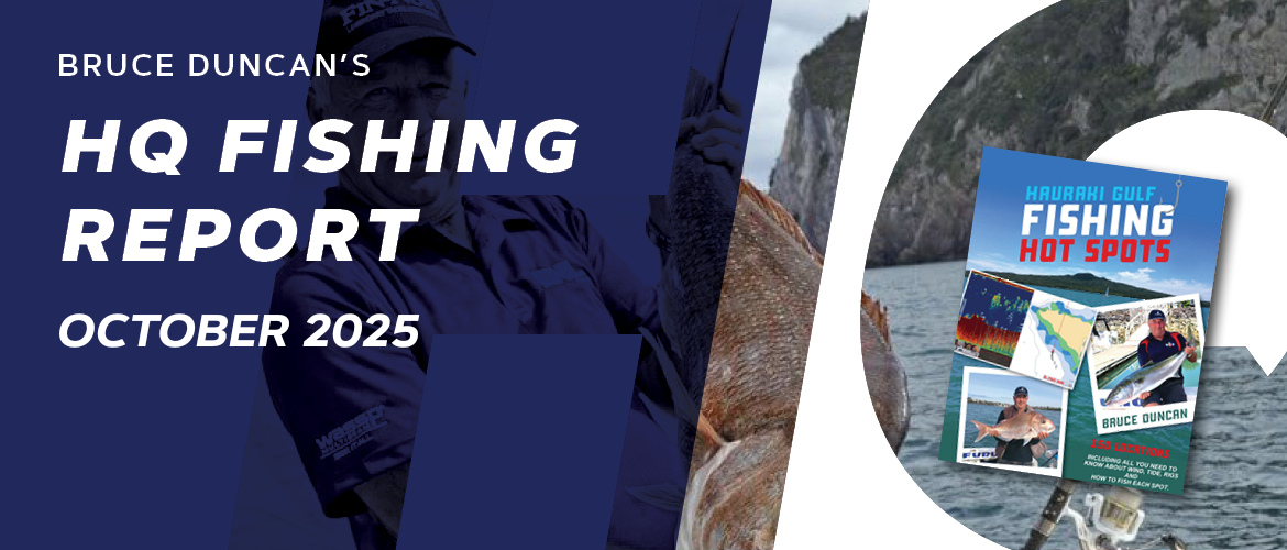 HQ Fishing Report with Captain Swish | October 2025 | Haines Hunter HQ