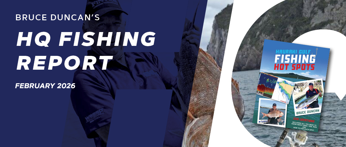 HQ Fishing Report with Captain Swish | February 2026 | Haines Hunter HQ