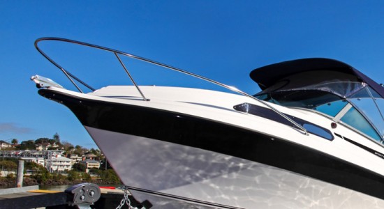 Stainless Steel Bow Rail | Haines Hunter HQ
