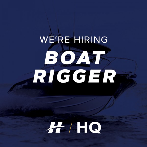 We're Hiring Boat Rigger