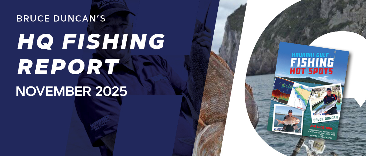 HQ Fishing Report with Captain Swish | November 2025 | Haines Hunter HQ