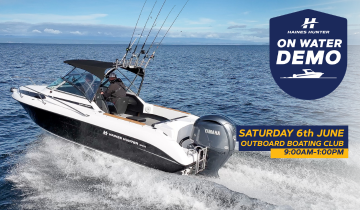 HAINES HUNTER HQ ON WATER DEMO DAY | Haines Hunter HQ
