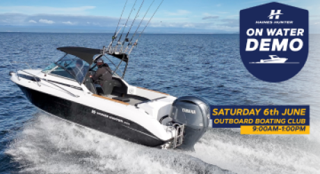 HAINES HUNTER HQ ON WATER DEMO DAY | Haines Hunter HQ