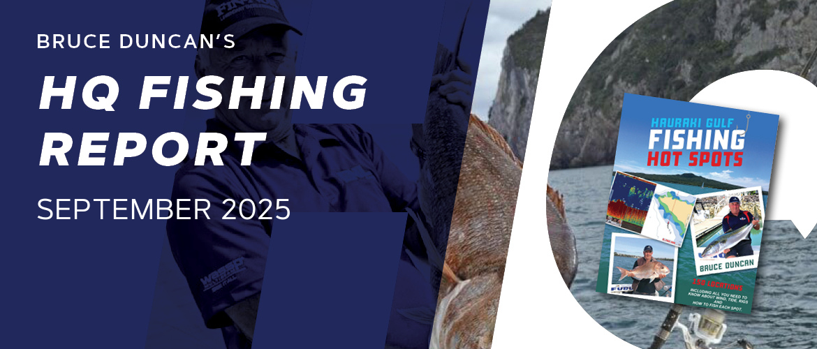 HQ Fishing Report with Captain Swish | September 2025 | Haines Hunter HQ