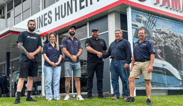 Haines Hunter HQ and Trev Terry Marine join forces | Haines Hunter HQ