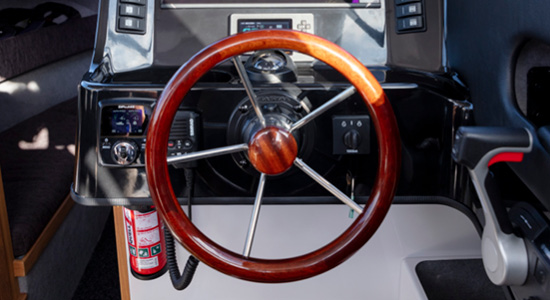 Wood Steering Wheel | Haines Hunter HQ