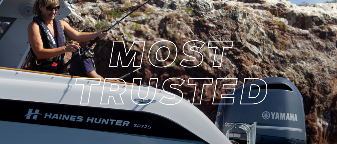 Four In A Row! Yamaha Most Trusted Marine Engine Brand | Haines Hunter HQ