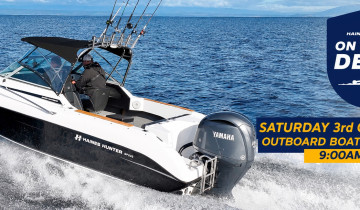 HAINES HUNTER HQ ON WATER DEMO DAY | Haines Hunter HQ
